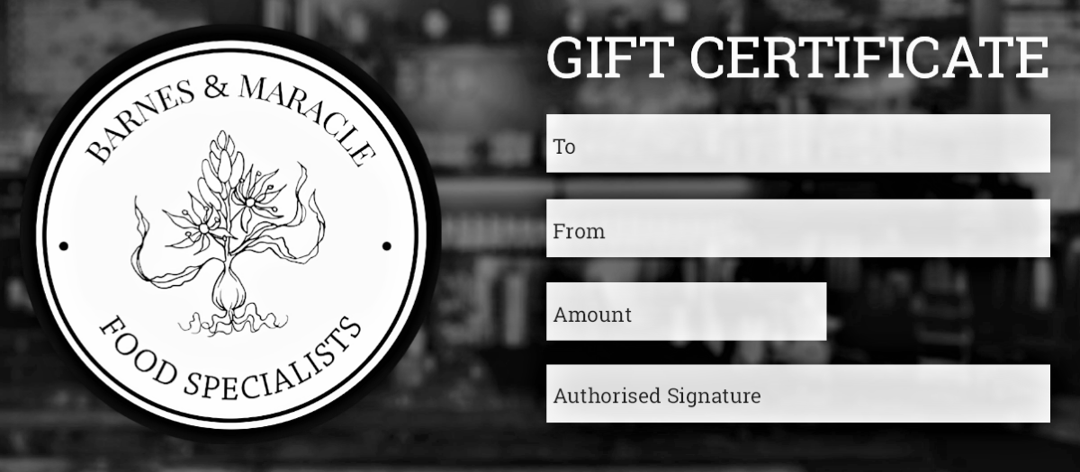 Barnes & Maracle Gift Card
